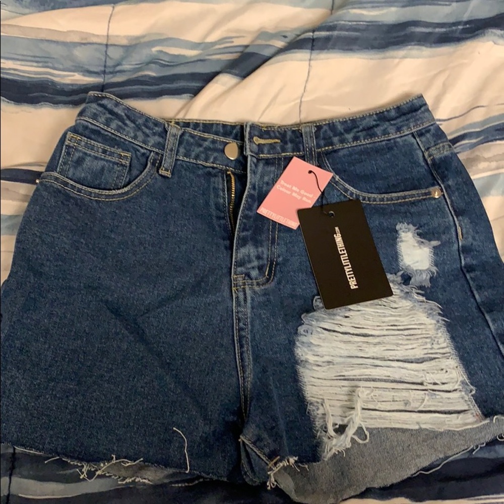 Distressed Jeans short